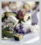 Courgettes and mushrooms risotto with Dolcelatte®
